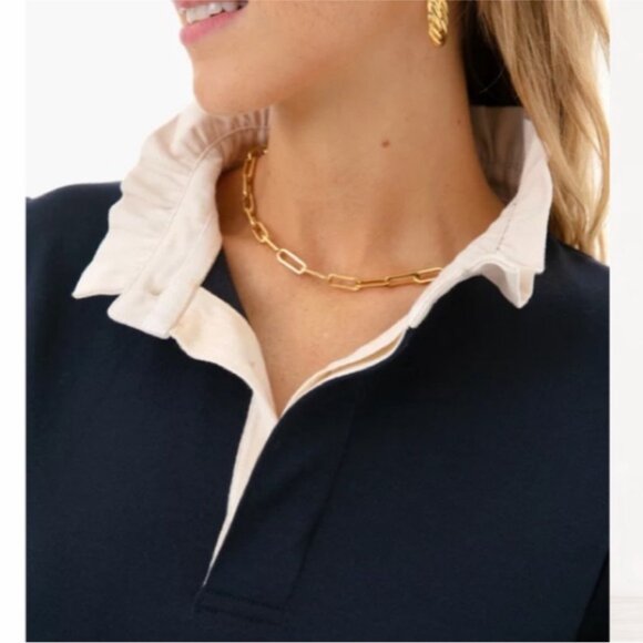 Tuckernuck Pomander Place Navy Charlotte Dress - Picture 4 of 16